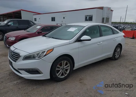 2015 Hyundai Sonata Se z USA, uszkodzony, nr VIN 5NPE24AF7FH186108